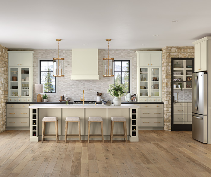 Neutral Paint Colors Create a Calming Kitchen